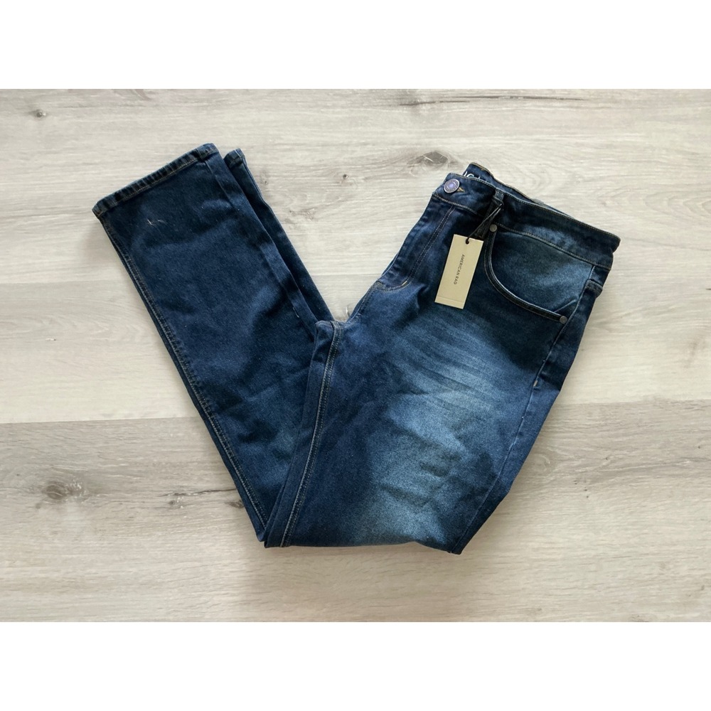 American Rag Slim Fit Comfort Stretch Jeans Dark Wash 34/30 New With Tags - Picture 5 of 5